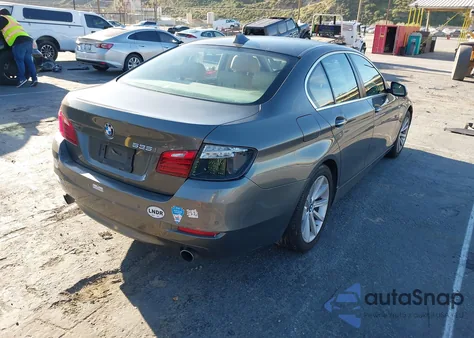 2014 BMW 535I из США, поврежденный, VIN WBA5B1C5XED917036